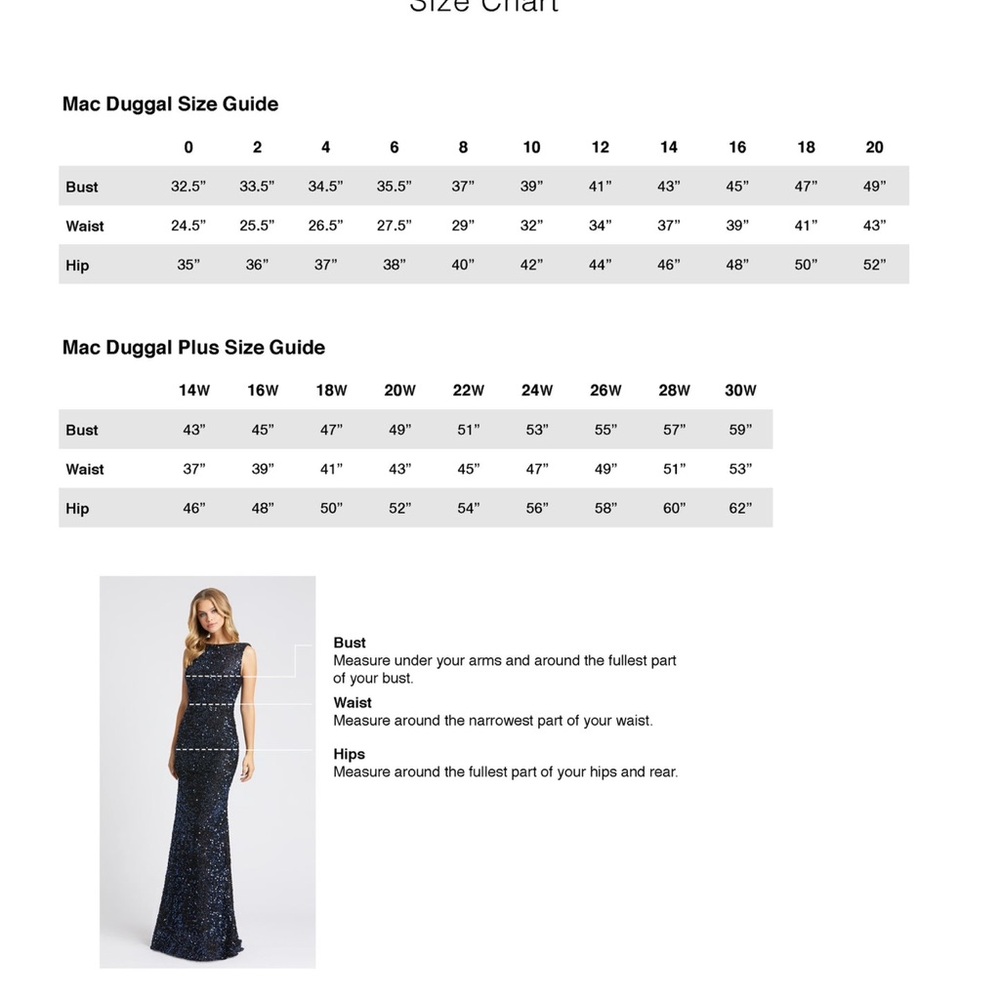 Mac Duggal Floral V-Neck‎ Gown #9079 size 4 - Picture 14 of 15